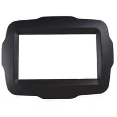 MOLDURA 2 DIN RENEGADE (2015/...) PARA MP5 SLIM (DESIGN PLANO) PRETO -7.250 P
