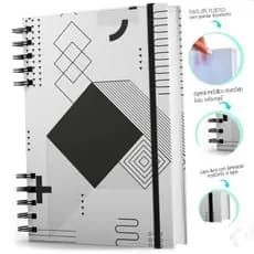 Caderno De Anotações - 200 Pag - Coleção Geo - Basic