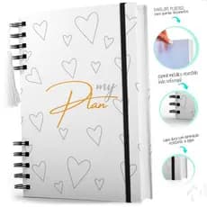 Planner 2025 Semanal E Mensal - Coleção My Planner White