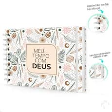Caderno De Anotações p/ Estudo Capa Dura Meu Tempo Com Deus
