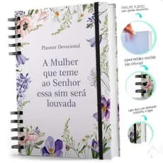 Caderno Planner Devocional Com Capa Dura  Mulheres Cristãs