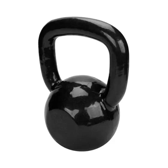 Kettlebell Peso Emborrachado 10kg - Treinamento Funcional
