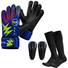 Kit luva de Goleiro Meião e Caneleira