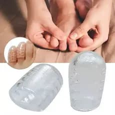 Protetor Dedeiras de Silicone Kit 5/10 Pares Protetor Calo Unha Encravada Para Dedo Dos Pés