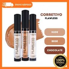 Corretivo Liquido Ruby Rose Cobertura Alta Flawless Collection