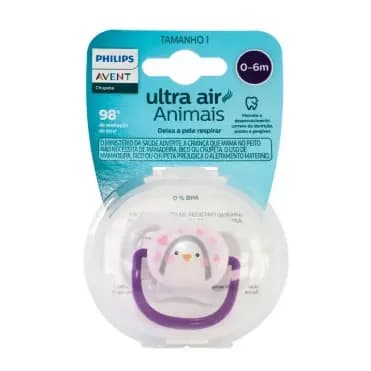 Chupeta Avent Ultra Air Happy 0-6 Meses