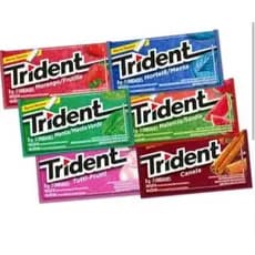 Chiclete Trident Zero Açúcar 8g Caixa com 21 Unidades