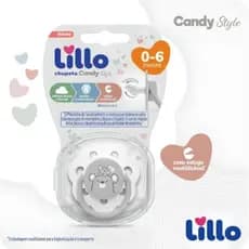 Chupeta Lillo Candy Style ursinhos 0-6 meses Bico anatômico