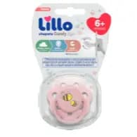 Chupeta Lillo Candy Style 6+ Bico anatômico  de silicone