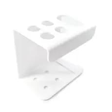 Suporte Porta Escova De Dentes E Creme Dental Ate 4 Escovas  - Suporte acrílico para banheiro  de parede ou de mesa