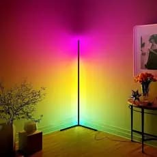 Lâmpada Atmosférica Rítmica Reage ao Som RGB Smart LED Pixel Luz Canto Decorativa Festa Ambiente