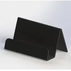 Kit 10 unidades - Expositor Porta Cartão De Visita - Suporte para cartão, celular, panfleto, livreto