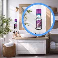 Suporte Aromatizador Spray Aerosol para Banheiro Cozinha Sala