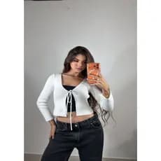 Blusinha Básica Trico Modal Inverno