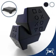 Suporte Universal compatível com a linha Playstation Pezinho PS2 PS3 PS4