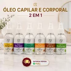 Óleo Hidratante para Cabelo e Corpo 100ml com Válvula Spray com Proteção Química Certa