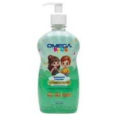 Sabonete Líquido Infantil Glicerinado Cabeça aos Pés 400ml Omega Kids