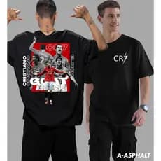 CAMISETA CRISTIANO RONALDO CAMISETA CR7 ROBOZÃO 100% ALGODÃO