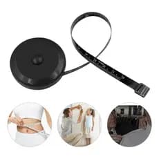 Fita Métrica Retrátil 150cm / 60inch – Costura Academia Medidas Corporais e Domésticas