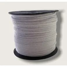 cordão de algodao 4mm branco 100metros
