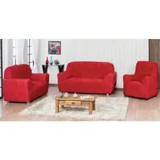 Kit Capa De Sofa 3, 2 E 1 Lugares Jogo Promoção 21 Elasticada