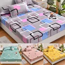 Jogo Lençol Premium Cama Casal 3 pçs/Solteiro 2 pçs/1 fronha Padrão Com Elástico