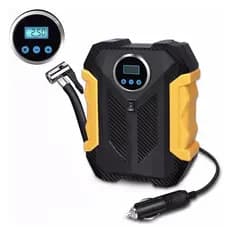 Calibrador De Pneus Portátil 12 Volts Digital Compressor Ar 150pis 80W 16500R/Min