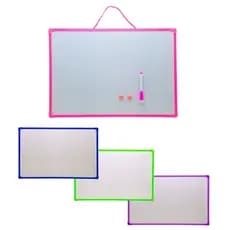 Lousa Quadro Branco Magnético Moldura Apagável C/Caneta E Imã 20x30/30x40/35x50cm