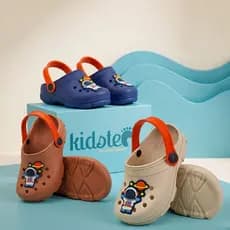 Sandália Babuche Infantil Menino Astronauta Kidstep