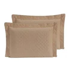 2 Porta Travesseiros Matelado Ultrassônico Sofisticata 70cmx50cm