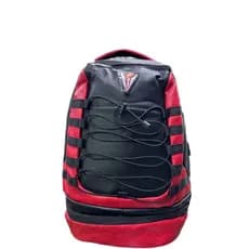mochila de viagem notebook couro sintético com saída USB