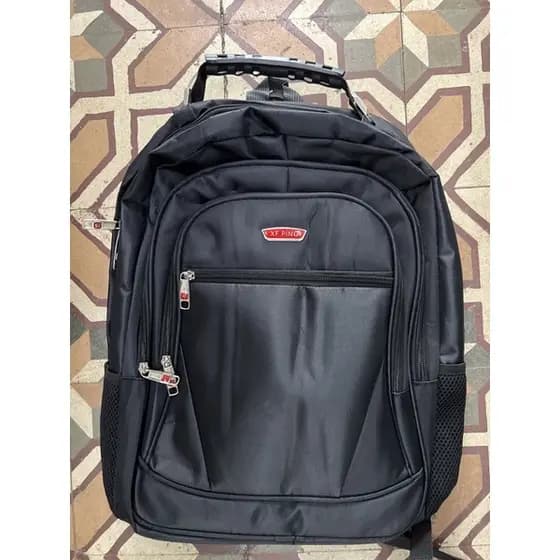 Mochila Escolar Masculina Resistente Chuva Preta Barata