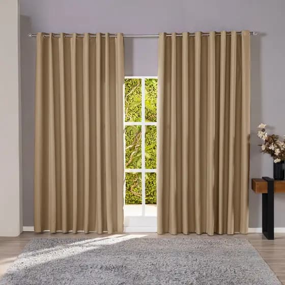 Cortina Blackout em Tecido Premium Corta Luz Para Sala e Quarto