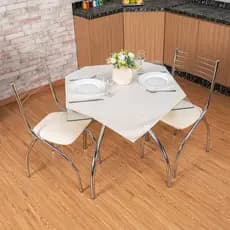 Kit 10 Toalhas de Mesa Cobre Manchas 0.75 x 0.75 Para Buffet 4 Lugares