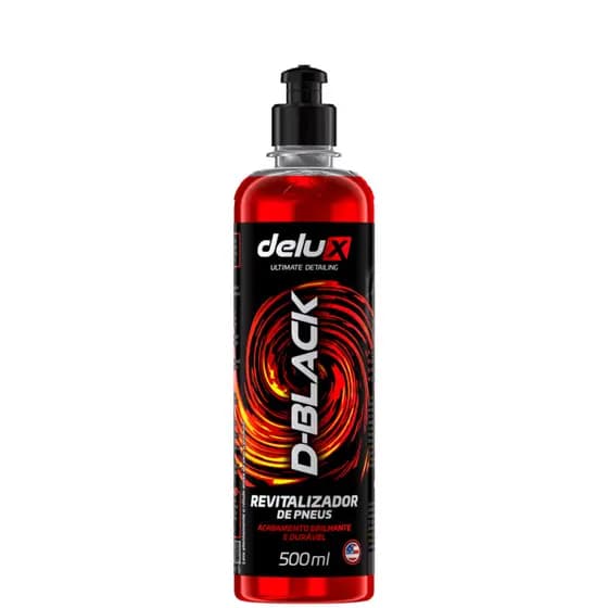 Revitalizador De Pneus Premium D-Black 500ml Delux