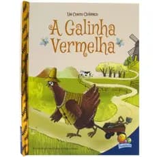 Livro Capa Dura A Galinha Vermelha