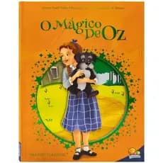 Livro Capa Dura Grandes Clássicos O Mágico de Oz