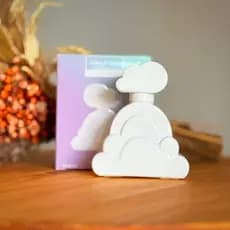 Perfume feminino de 30ml, Decoração, Fragrância, Nuvem.