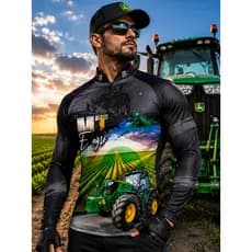 Camisa Camiseta de AGROESTADOProt Uv50+ Dry Fit SuperkingGLL-145