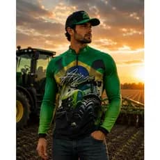 Camisa Camiseta do AgrorProt Uv50+ Dry FitagrogalloperGLL-124