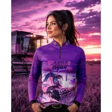 Camisa Camiseta do AgrorROXA Prot Uv50+ Dry FitagrogalloperGLL-97