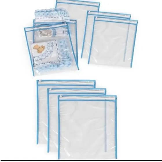 10 Saquinho Maternidade Organizador Viagem Mala Bebe