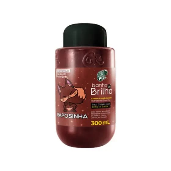 Banho de Brilho Raposinha 300ml - Kamaleão Color