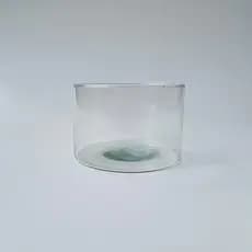 Vaso Tubo De Vidro 15x10cm (vaso Decoração)