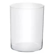 Vaso Tubo De Vidro 15x20cm Decoração