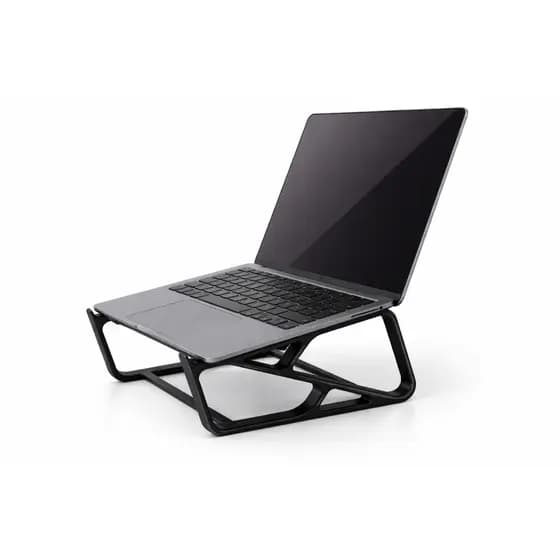 Suporte Ergonômico para Notebook até 15” – Base Elevada Antiderrapante Preta