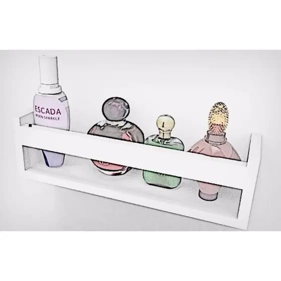 Nicho Para Decorar Banheiro Porta Perfumes Sabonetes Colônia