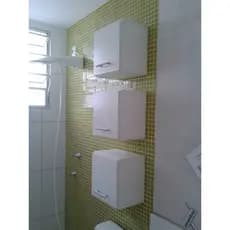 Trio Armário Nicho Decorativo Mdf Branco 30x30x15cm Rdv03