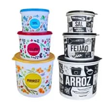 Kit Tupper Caixas de Mantimentos TUPPERWARE® Monte o Seu Via Chat!