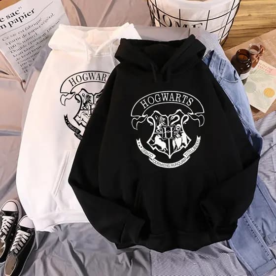 Moletom Canguru Com Capuz Hogwarts Escola De Magia